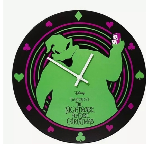 Disney Wall Decor Disney The Nightmare Before Christmas Clock Poshmark